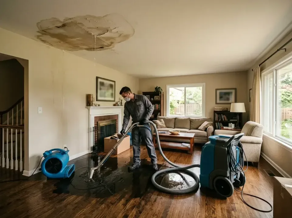 attic-pipe-burst-ceiling-drip-008 — frequently asked questions, Water Damage Restoration & Carpet Care in Jamestown West, NY